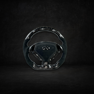 Fully Custom Carbon Fiber Steering Wheel - Infiniti