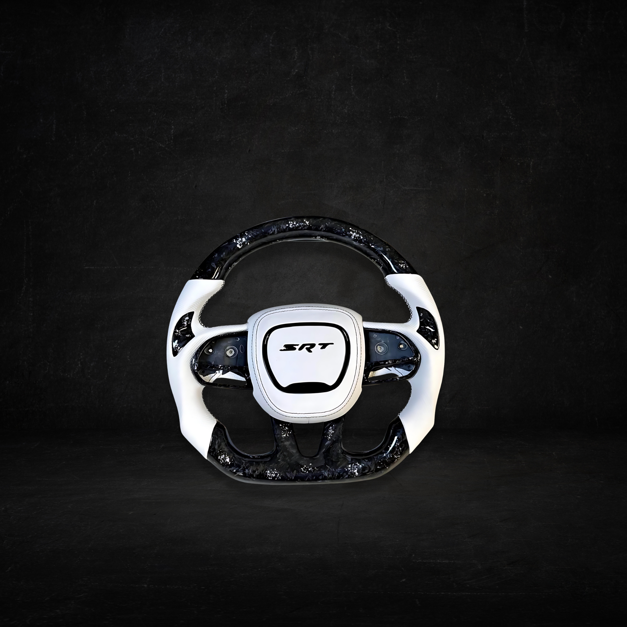 Fully Custom Carbon Fiber Steering Wheel - Dodge