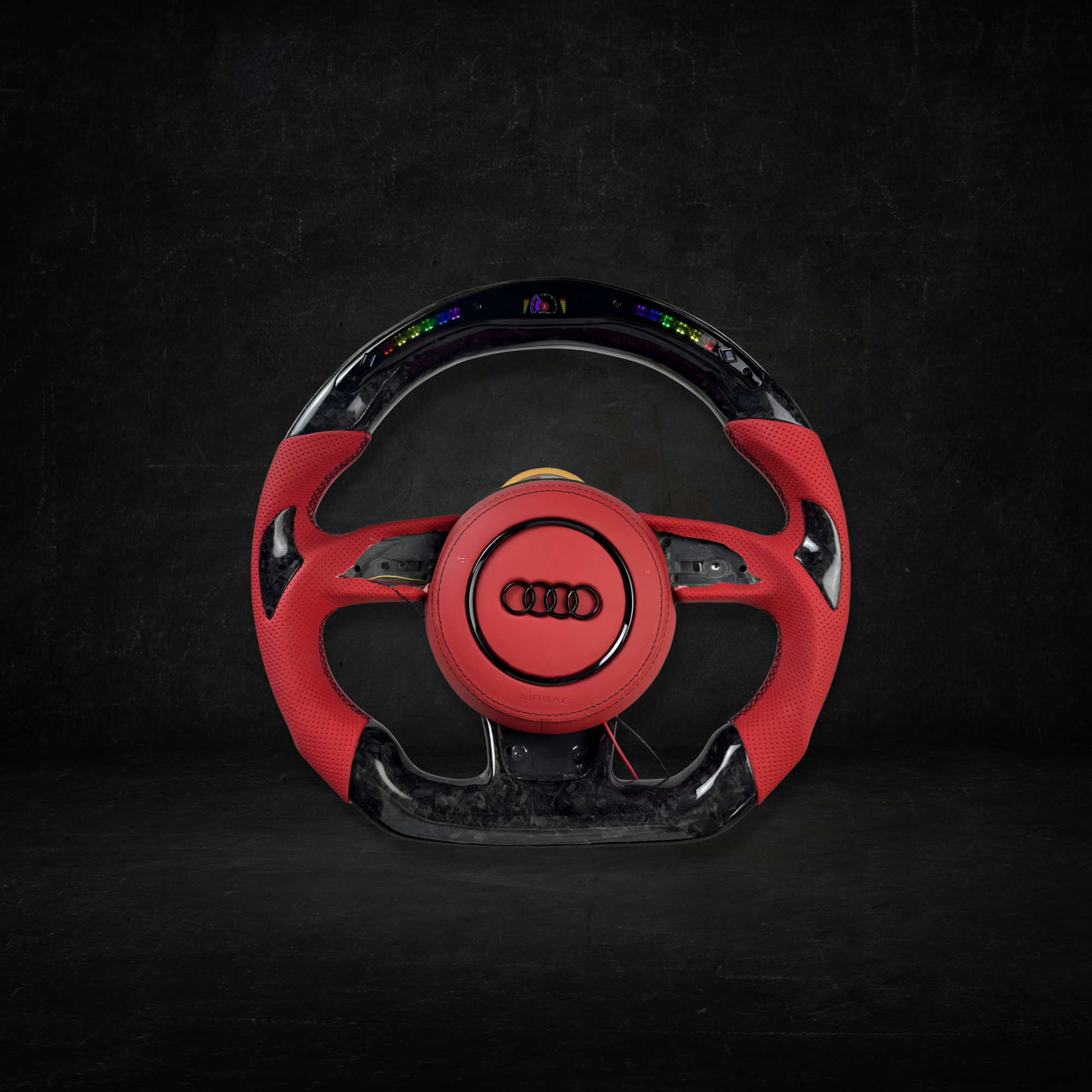 Fully Custom Carbon Fiber Steering Wheel - Audi