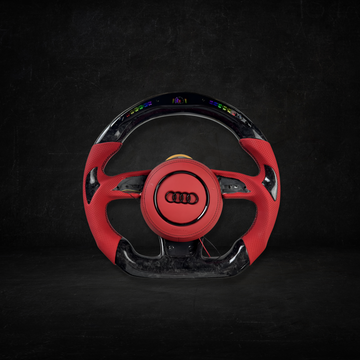 Fully Custom Carbon Fiber Steering Wheel - Audi