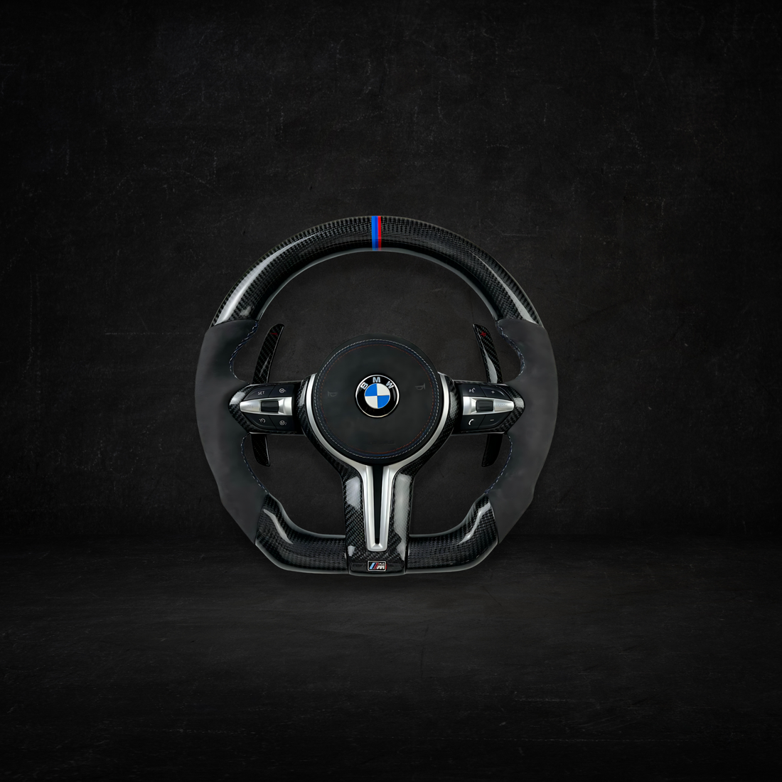 Fully Custom Carbon Fiber Steering Wheel - BMW