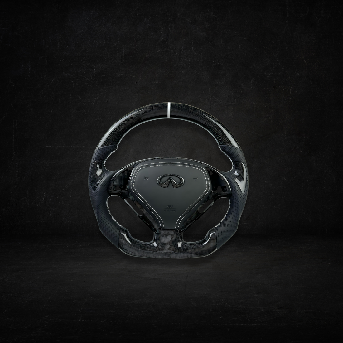 Fully Custom Carbon Fiber Steering Wheel - Infiniti