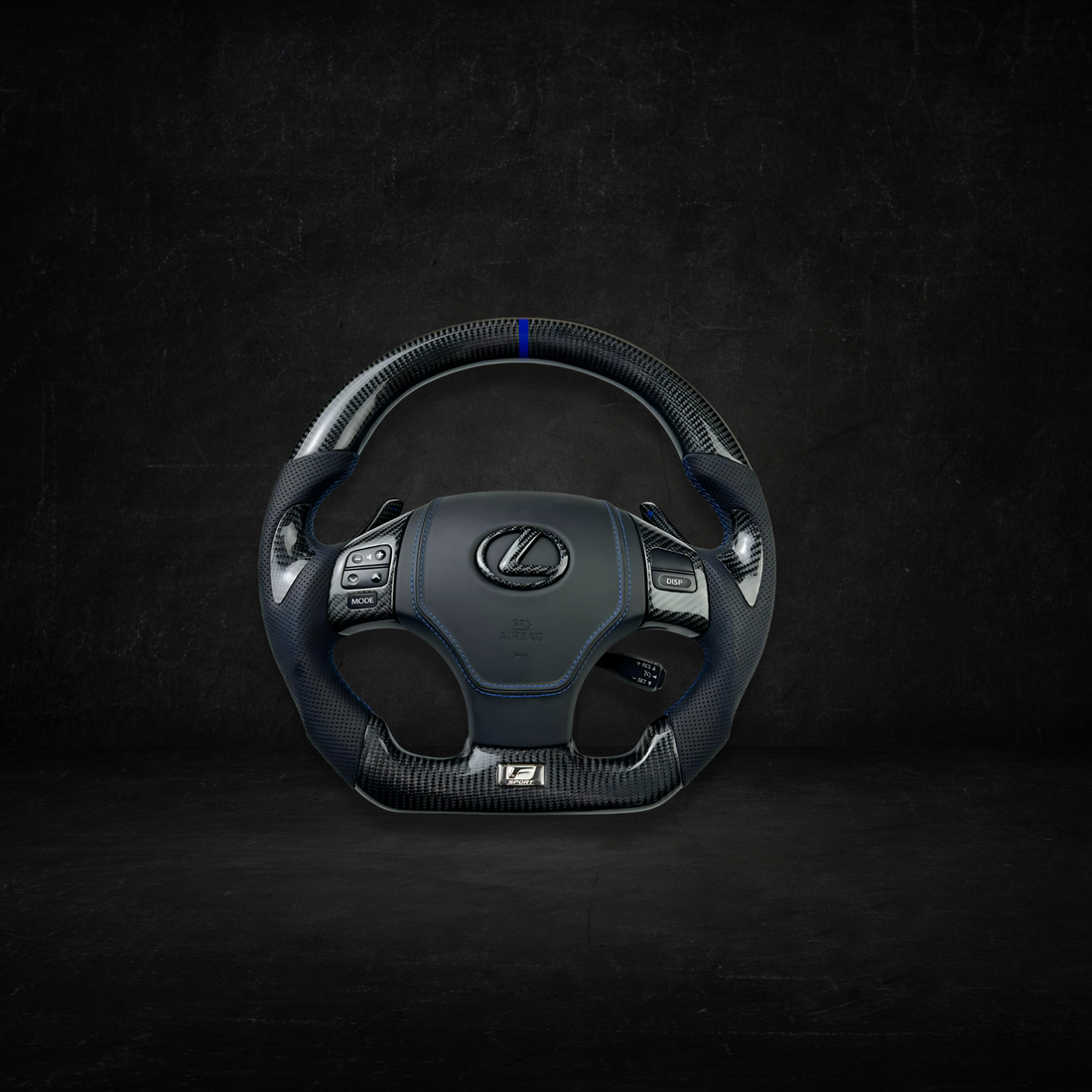 Fully Custom Carbon Fiber Steering Wheel - Lexus