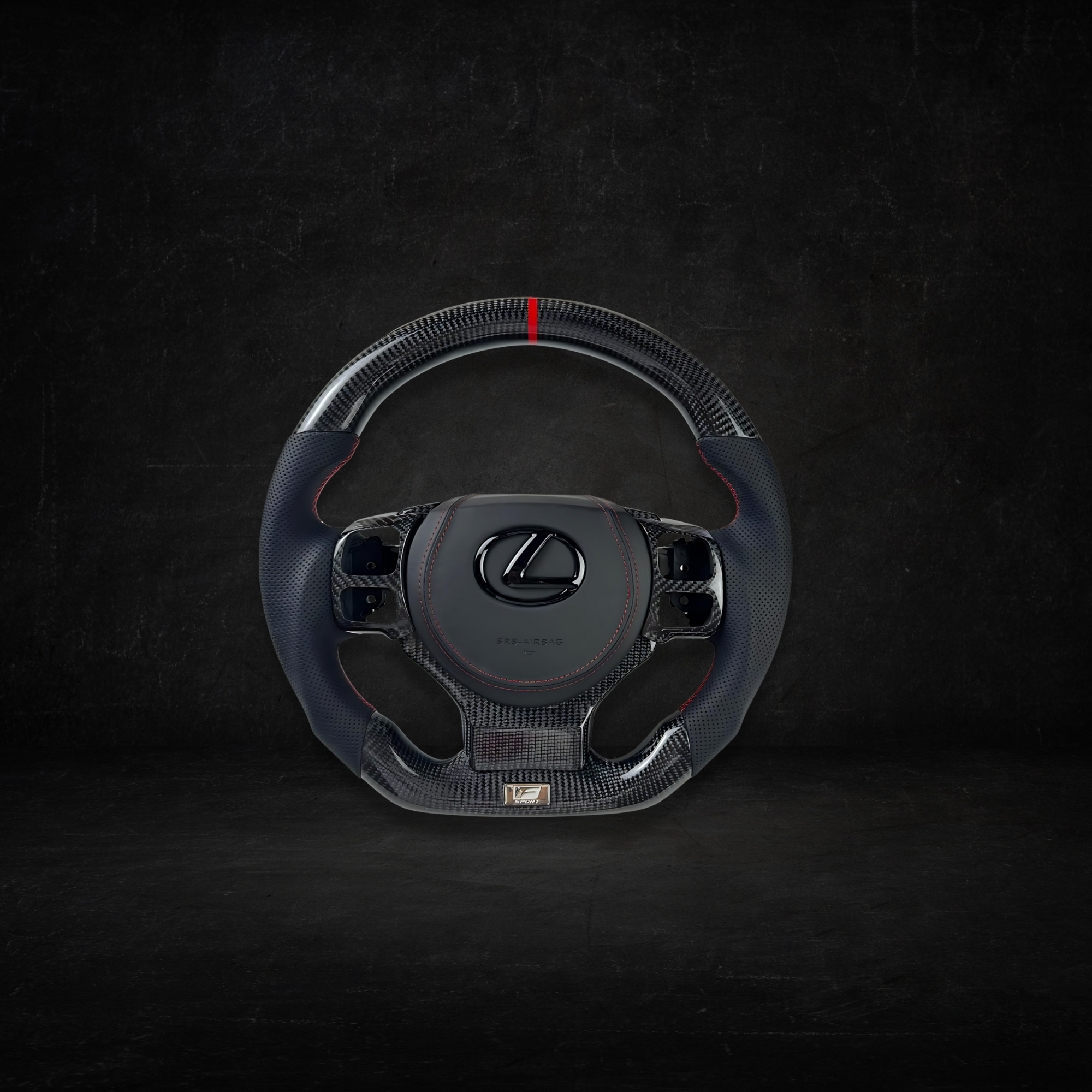 Fully Custom Carbon Fiber Steering Wheel - Lexus