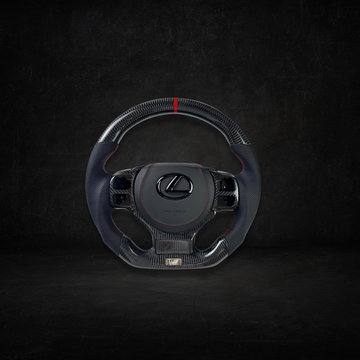 Fully Custom Carbon Fiber Steering Wheel - Lexus