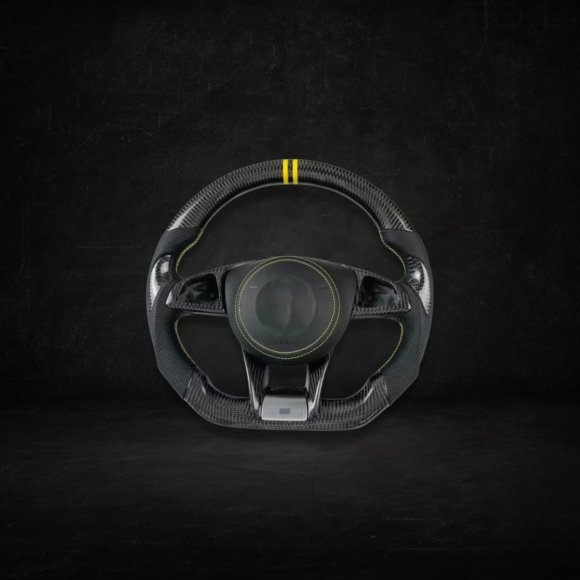 Fully Custom Carbon Fiber Steering Wheel - Mercedes-Benz