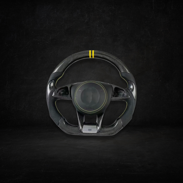 Fully Custom Carbon Fiber Steering Wheel - Mercedes-Benz