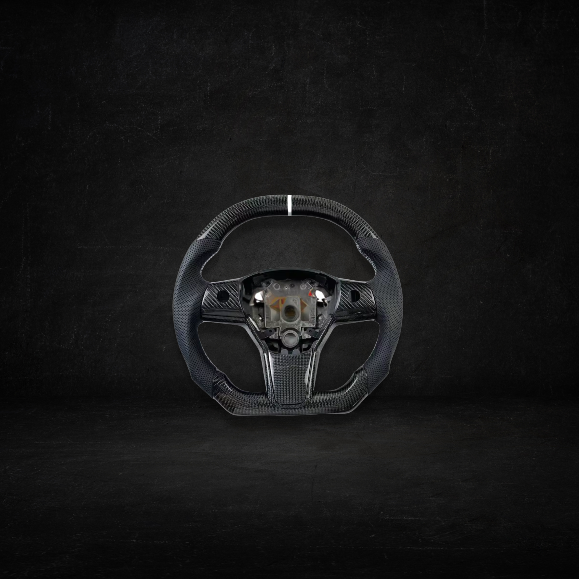 Fully Custom Carbon Fiber Steering Wheel - Tesla